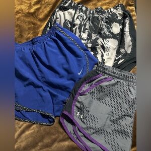 Nike & UA Women’s M Shorts
